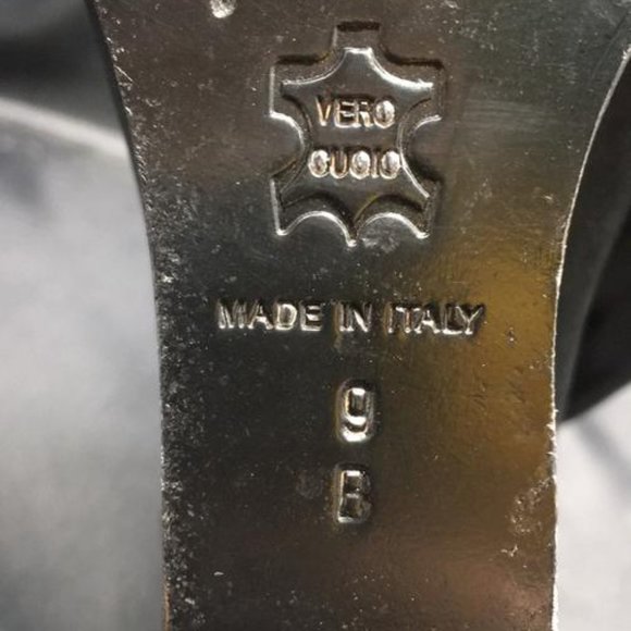 Sigerson Morrison Black Belle By Maxim Boots Wedge - Picture 9 of 12